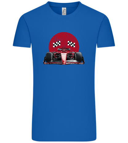 Speed Demon Design - Comfort Unisex T-Shirt_ROYAL_front