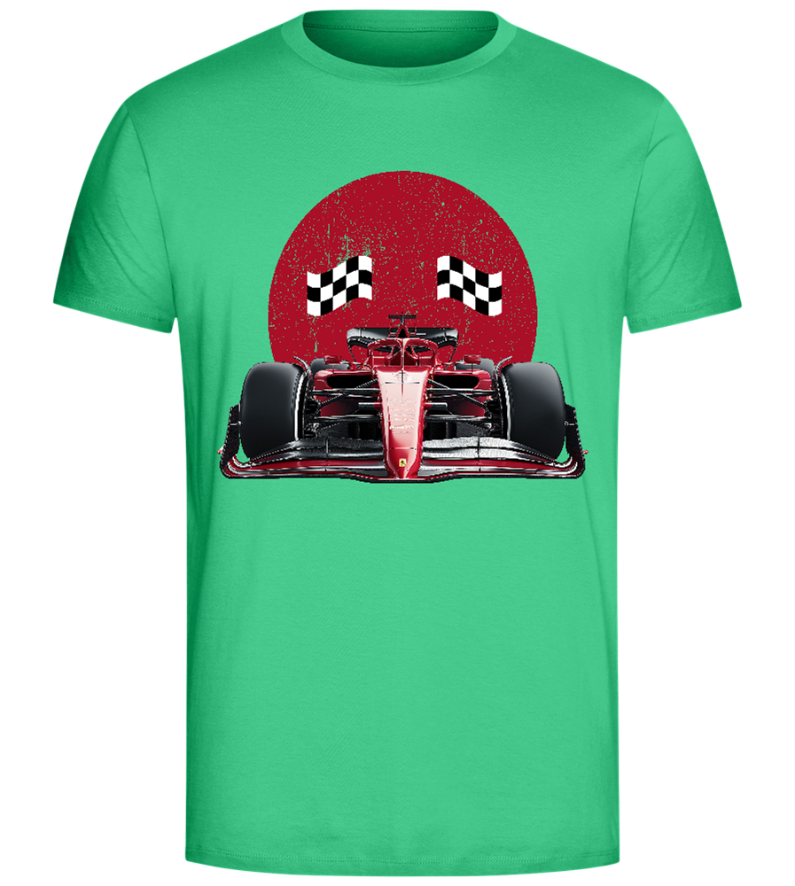 Speed Demon Design - Comfort Unisex T-Shirt_SPRING GREEN_front