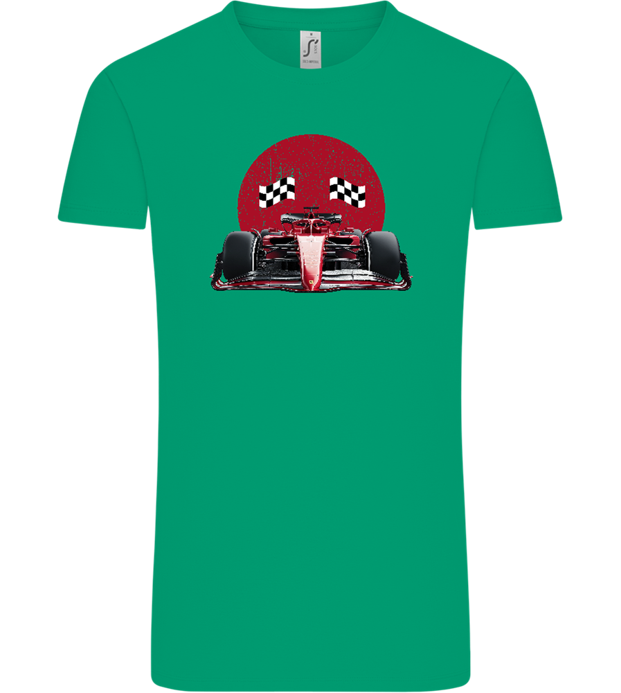 Speed Demon Design - Comfort Unisex T-Shirt_SPRING GREEN_front