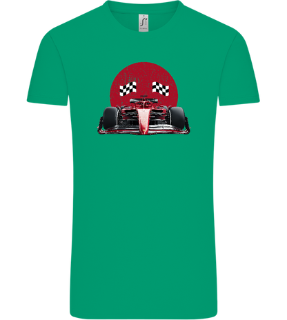 Speed Demon Design - Comfort Unisex T-Shirt_SPRING GREEN_front