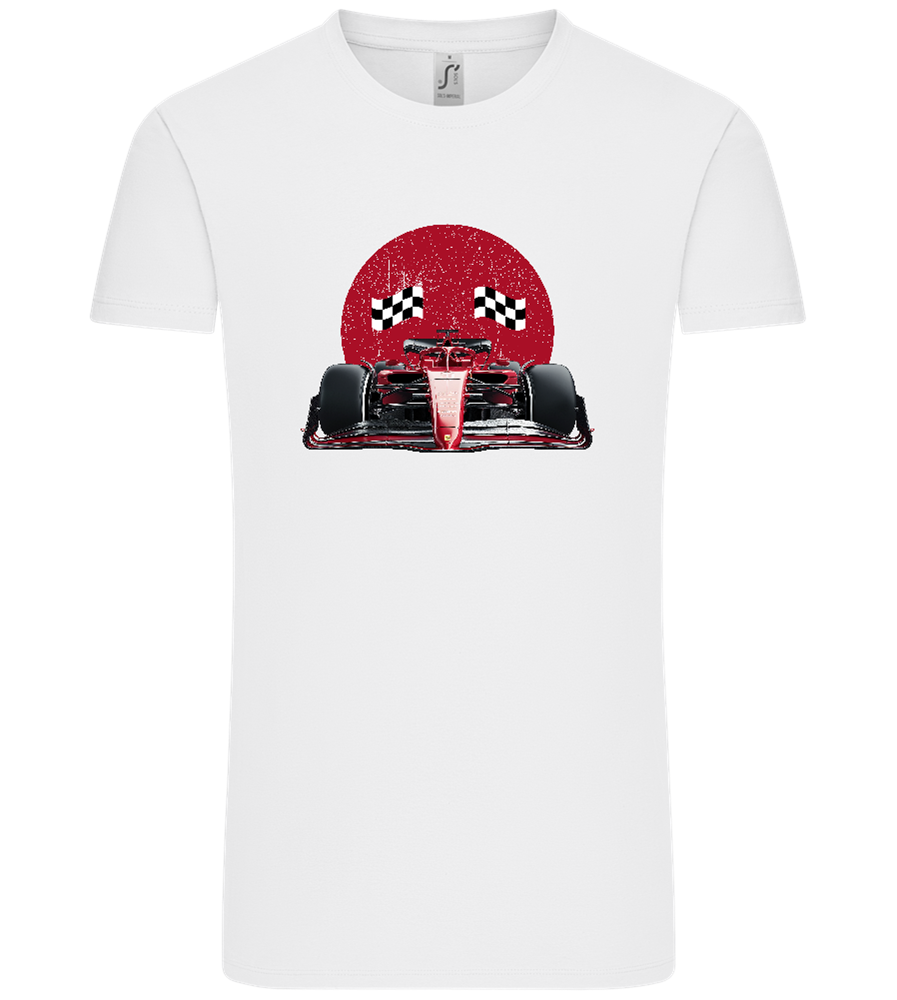 Speed Demon Design - Comfort Unisex T-Shirt_WHITE_front