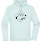 Mountain Landscape Outline Design - Premium Essential Unisex Hoodie_ARCTIC BLUE_front