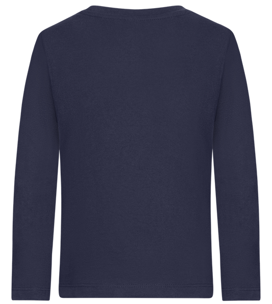 Do Not Return to Sender Design - Premium kids long sleeve t-shirt_FRENCH NAVY_back