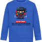 Ninja Design - Comfort Kids Sweater_ROYAL_front