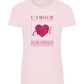 Chéri Design - Comfort women's fitted t-shirt_LIGHT PINK_front