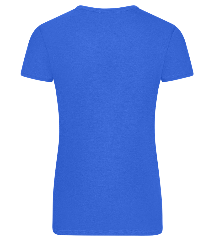 Chéri Design - Comfort women's fitted t-shirt_ROYAL_back