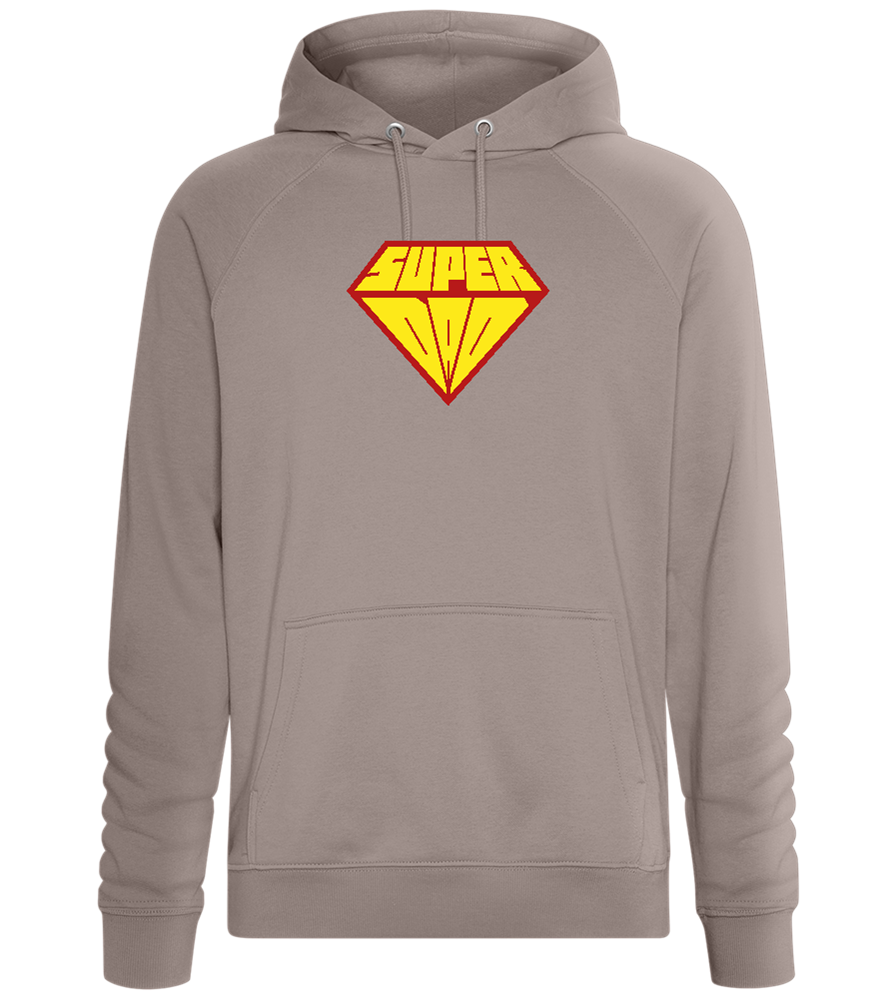 Super Dad 1 Design - Comfort unisex hoodie_CHARCOAL CHIN_front