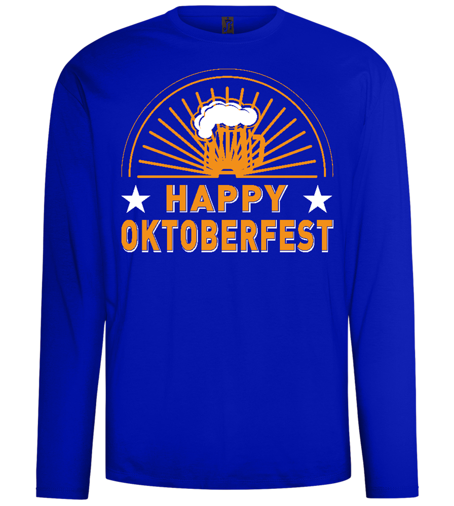 Happy Oktoberfest Design - Comfort men's long sleeve t-shirt_OVERSEAS_front