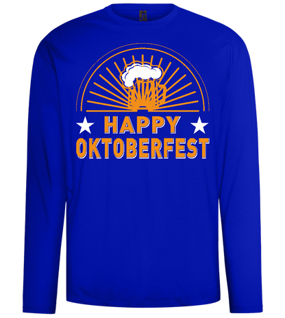 Happy Oktoberfest Design - Comfort men's long sleeve t-shirt_OVERSEAS_front