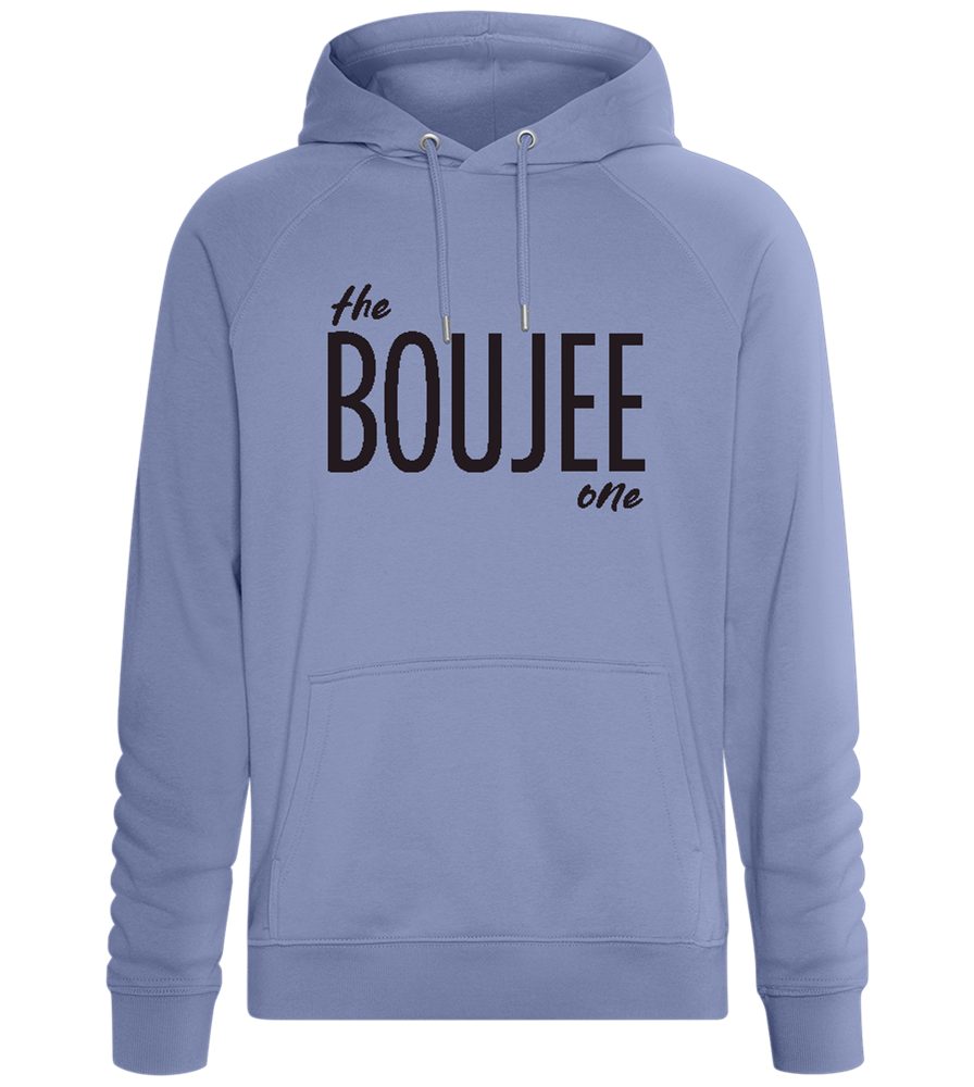 Boujee One Design - Comfort unisex hoodie_BLUE_front