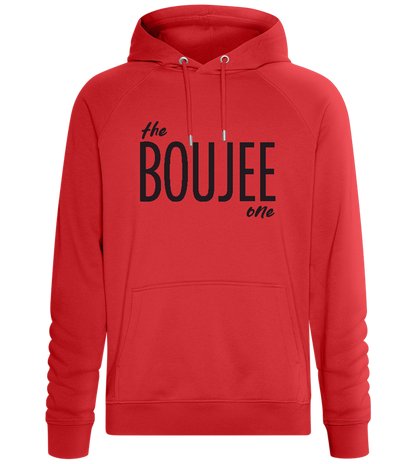 Boujee One Design - Comfort unisex hoodie_RED_front