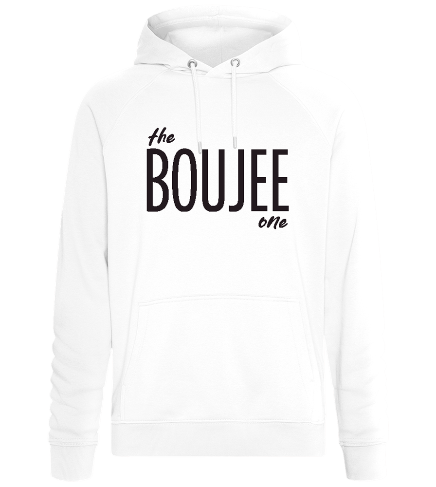 Boujee One Design - Comfort unisex hoodie_WHITE_front