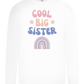 Cool Big Sister Design - Premium kids long sleeve t-shirt_WHITE_front