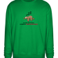 Energy Saving Mode Design - Comfort Essential Unisex Sweater_MEADOW GREEN_front