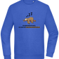 Energy Saving Mode Design - Comfort Essential Unisex Sweater_ROYAL_front