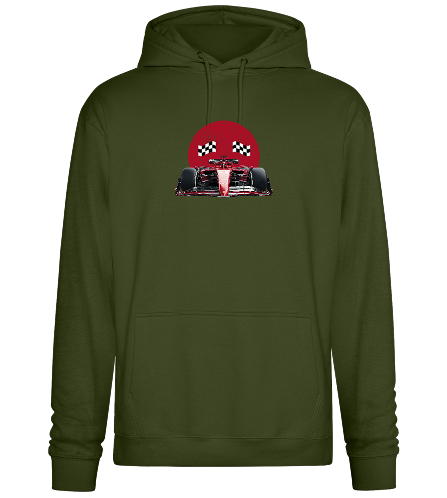 Speed Demon Design - Premium Essential Unisex Hoodie_ARMY_front