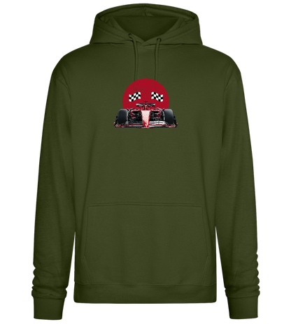 Speed Demon Design - Premium Essential Unisex Hoodie_ARMY_front