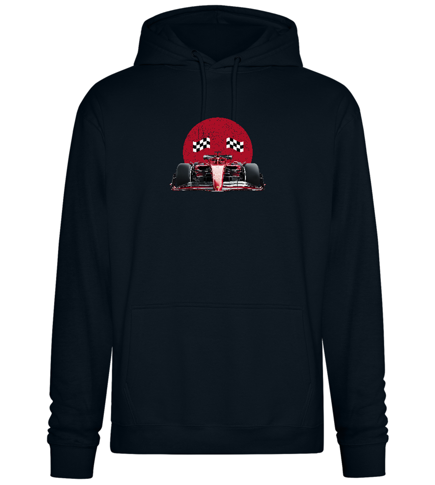 Speed Demon Design - Premium Essential Unisex Hoodie_BLACK_front