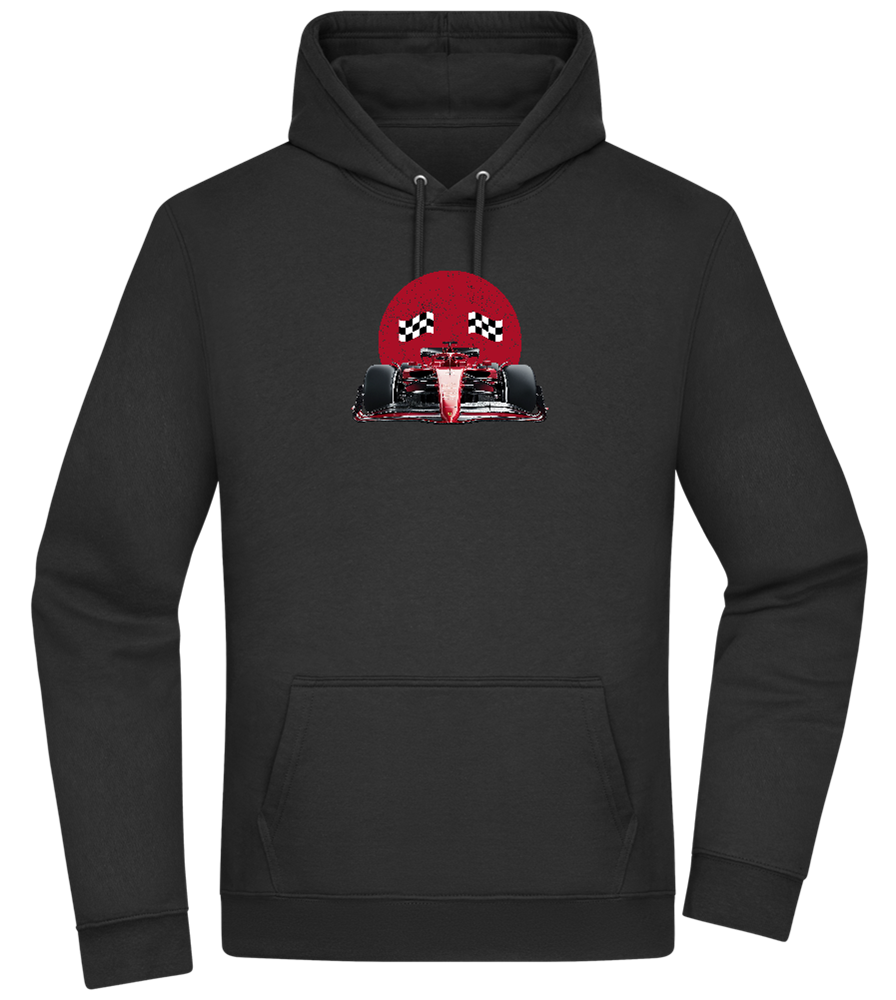 Speed Demon Design - Premium Essential Unisex Hoodie_BLACK_front