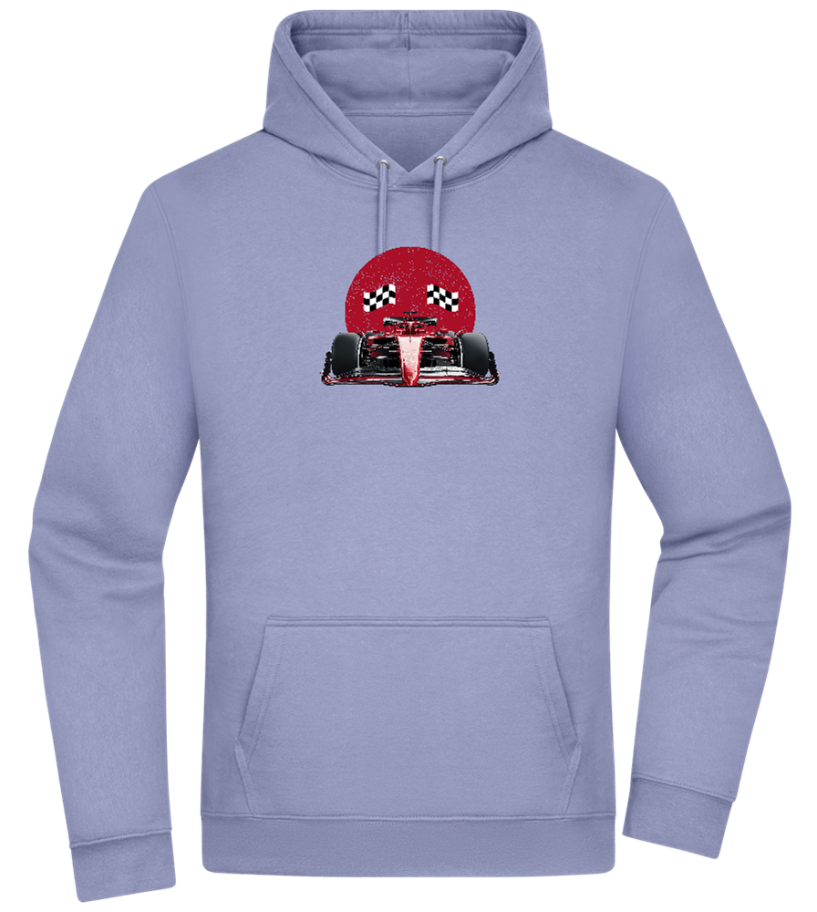 Speed Demon Design - Premium Essential Unisex Hoodie_BLUE_front