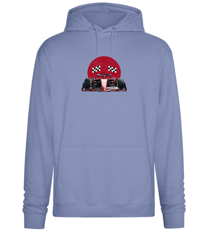 Speed Demon Design - Premium Essential Unisex Hoodie_BLUE_front