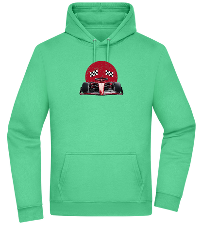 Speed Demon Design - Premium Essential Unisex Hoodie_SPRING GREEN_front