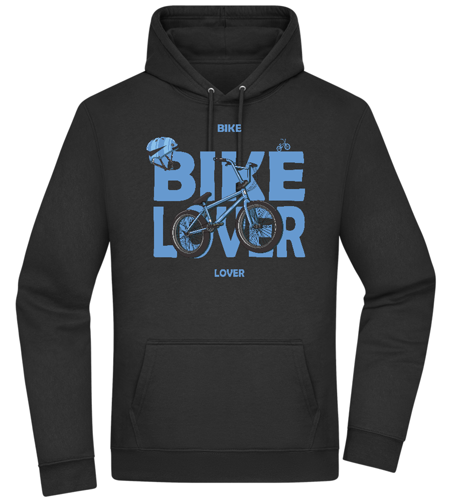 Bike Lover BMX Design - Premium Essential Unisex Hoodie_BLACK_front