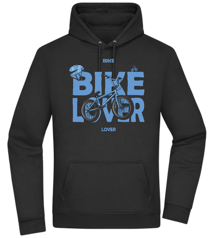 Bike Lover BMX Design - Premium Essential Unisex Hoodie_BLACK_front