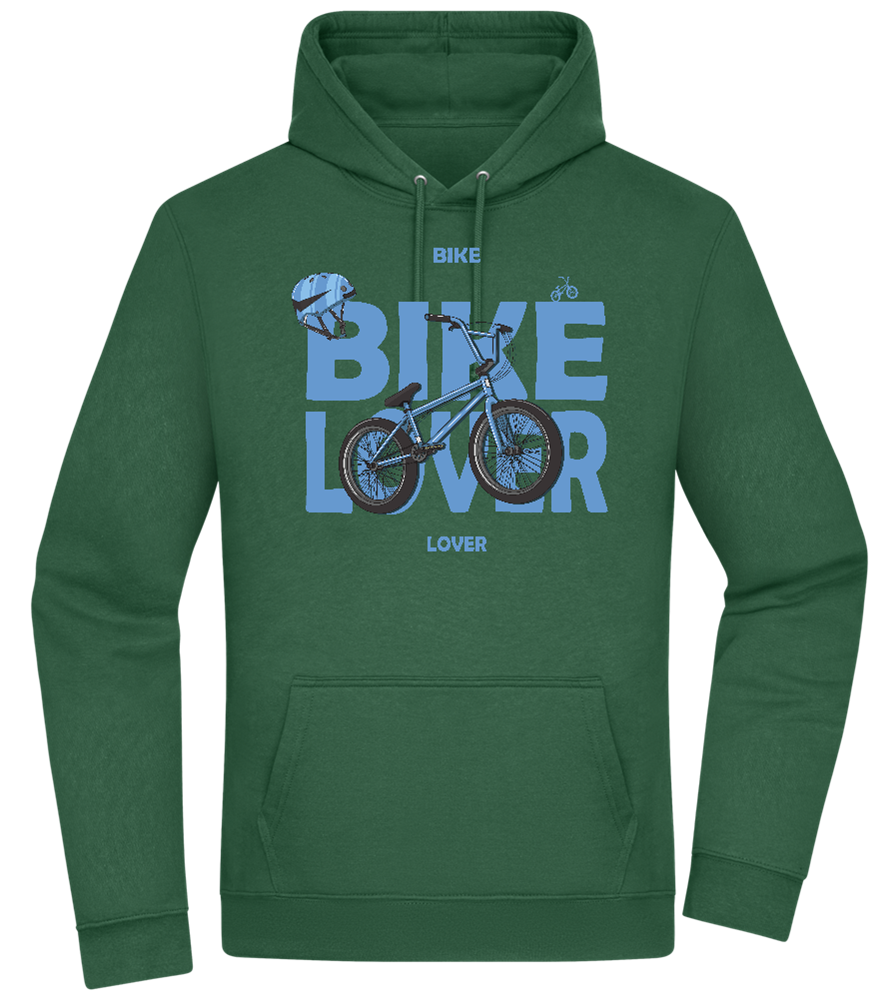 Bike Lover BMX Design - Premium Essential Unisex Hoodie_GREEN BOTTLE_front