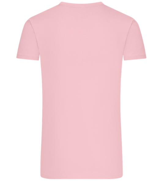 Think Positive Rainbow Design - Comfort Unisex T-Shirt_CANDY PINK_back