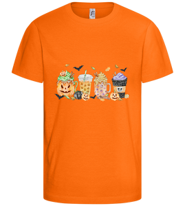 Halloween Drinks Design - Basic kids t-shirt