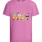 Halloween Drinks Design - Basic kids t-shirt_PINK ORCHID_front