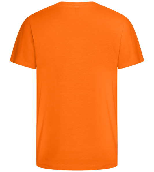 Halloween Drinks Design - Basic kids t-shirt_ORANGE_back