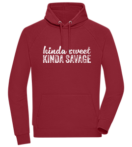 Kinda Sweet Kinda Savage Design - Comfort unisex hoodie