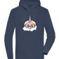 Unicorn Rainbow Design - Premium unisex hoodie_DENIM CHINA_front