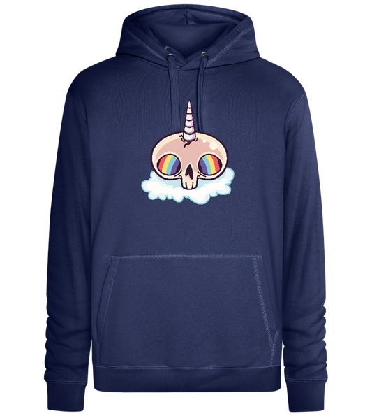 Unicorn Rainbow Design - Premium unisex hoodie_DENIM CHINA_front