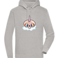 Unicorn Rainbow Design - Premium unisex hoodie_ORION GREY II_front