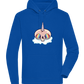 Unicorn Rainbow Design - Premium unisex hoodie_ROYAL_front