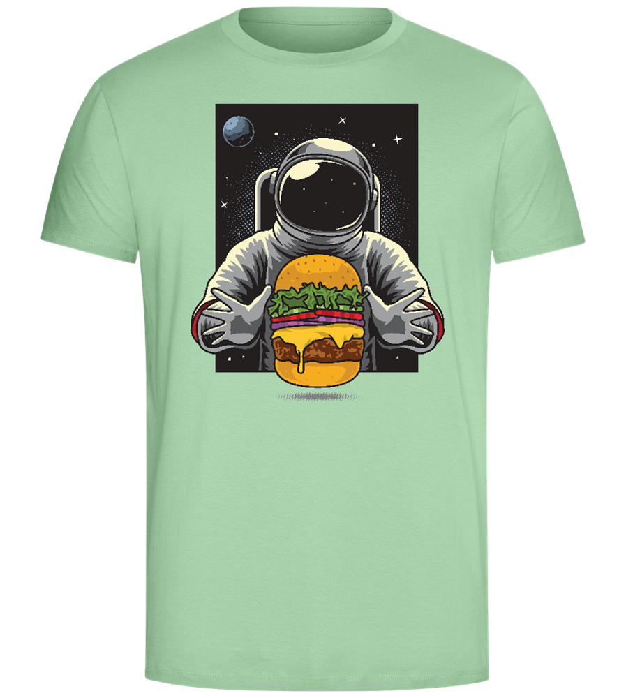 Astroburger Design - Comfort Unisex T-Shirt_ICE GREEN_front