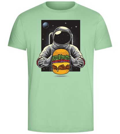 Astroburger Design - Comfort Unisex T-Shirt_ICE GREEN_front