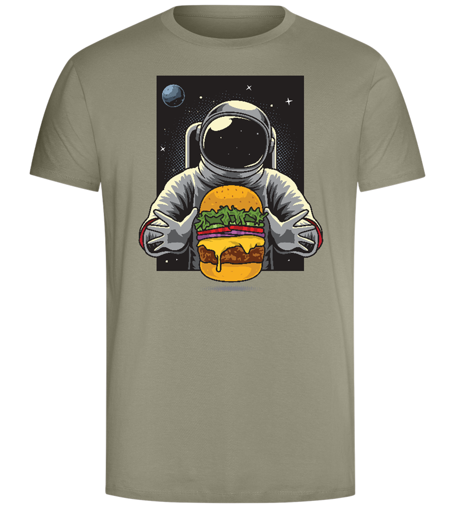 Astroburger Design - Comfort Unisex T-Shirt_KHAKI_front