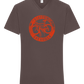 Bicycle Guerrilla Design - Basic men's v-neck t-shirt_DARK GRAY_front