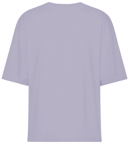 Better Late Than Ugly Design - Premium women's oversized t-shirt_LILAK_back