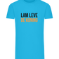 Lam Leve de Koning Design - Comfort men's fitted t-shirt_TURQUOISE_front