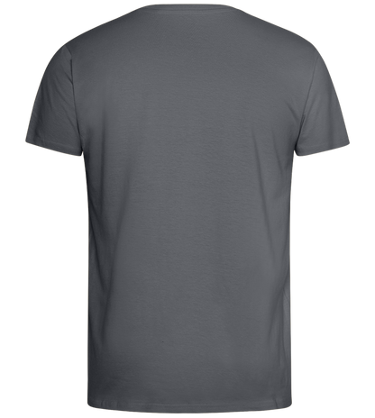 Lam Leve de Koning Design - Comfort men's fitted t-shirt_MOUSE GREY_back