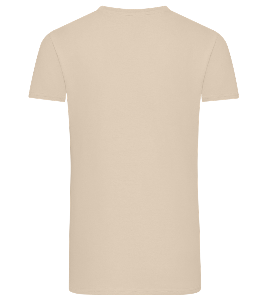 Lam Leve de Koning Design - Comfort men's fitted t-shirt_SILESTONE_back