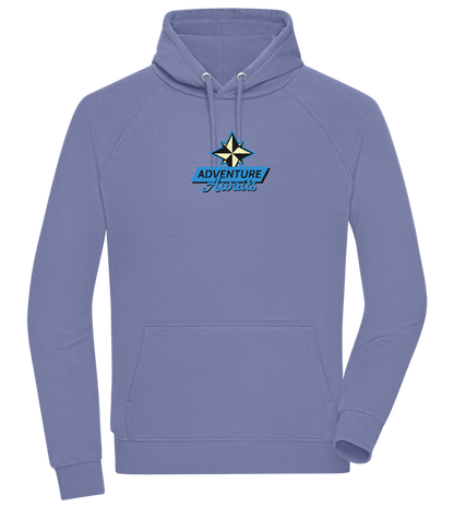 Adventure Awaits Design - Comfort unisex hoodie_BLUE_front