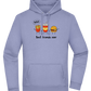 Best Friends Ever Food Design - Premium Essential Unisex Hoodie_BLUE_front