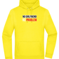 No Girlfriend No Problem Design - Premium Essential Unisex Hoodie_YELLOW_front