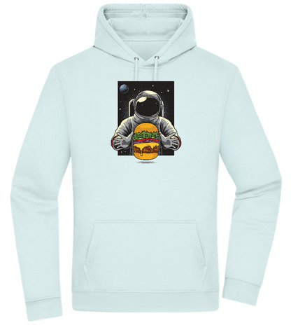 Astroburger Design - Premium Essential Unisex Hoodie_ARCTIC BLUE_front